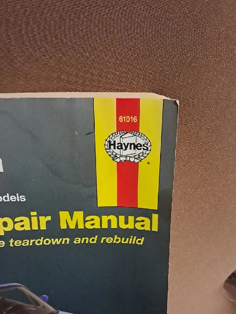 Haynes Mazda MX-5 Miata Repair Manual - Blue